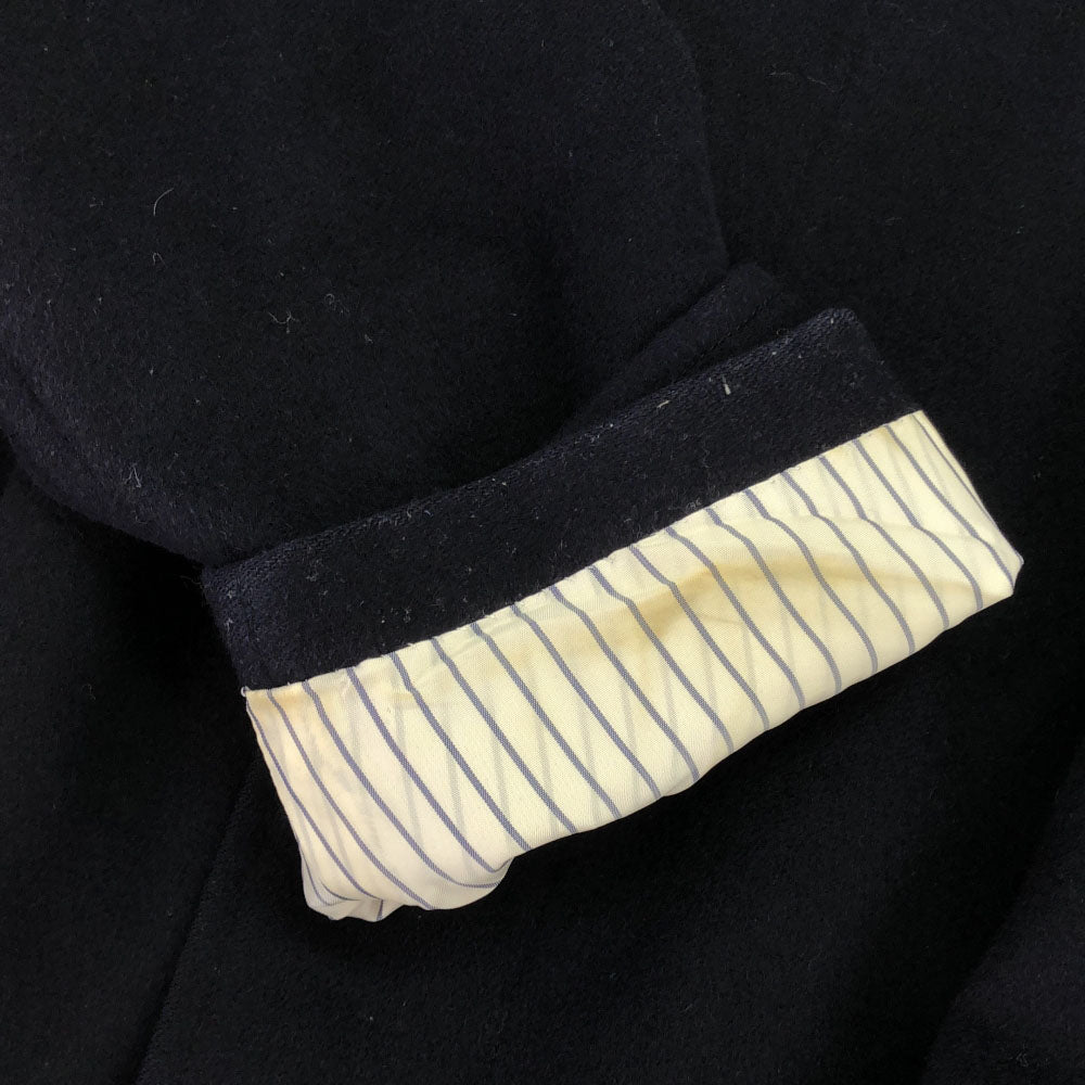 TOMORROWLAND トゥモローランド ピルグリム ウール カシミヤブレンド ロングコート 48 ネイビー メンズ