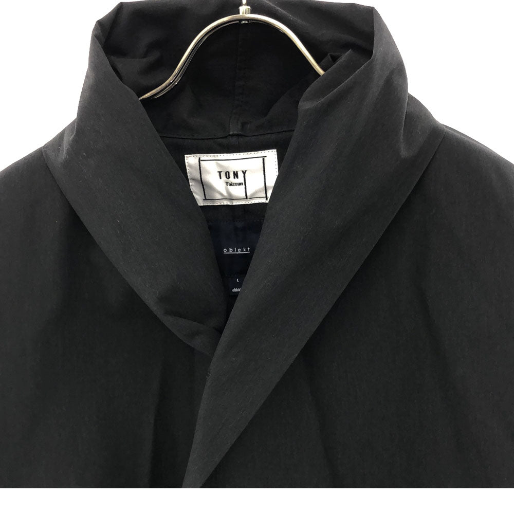 トニータイズサン oblekt コート L ブラック オブレクト メンズ
