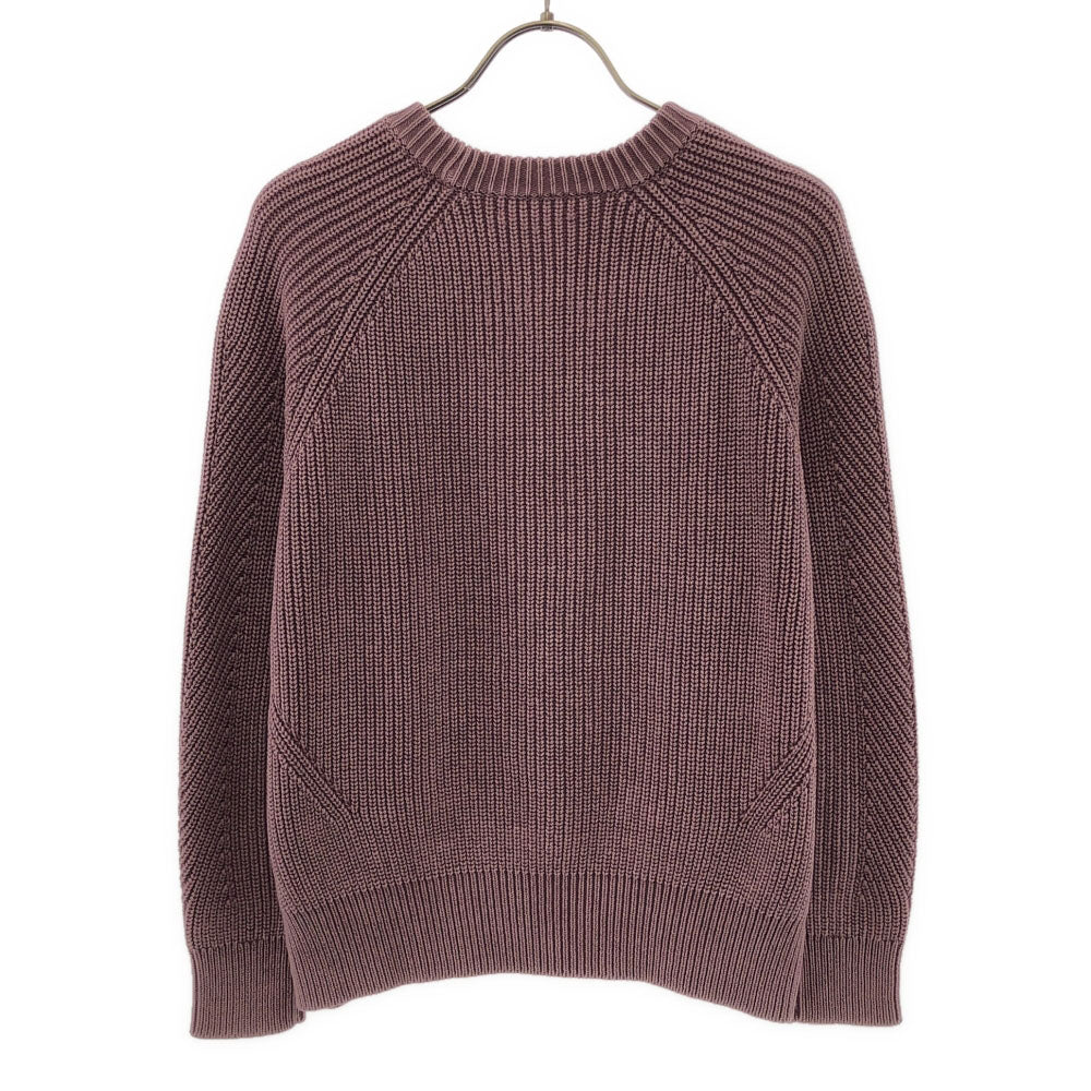 DEMYLEE デミリー 長袖 コットン ニット S スモークピンク系 セーター レディース