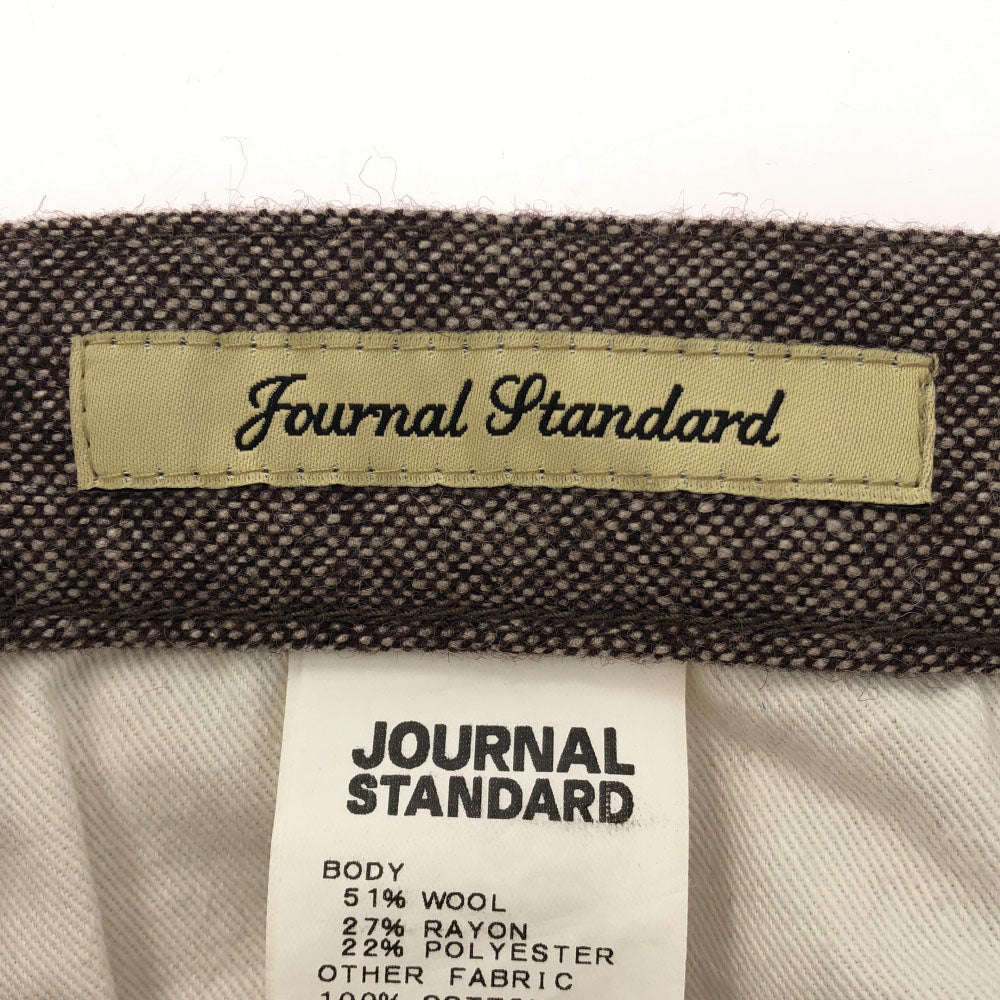 ジャーナルスタンダード ウールパンツ S ブラウン系 JOURNAL STANDARD メンズ