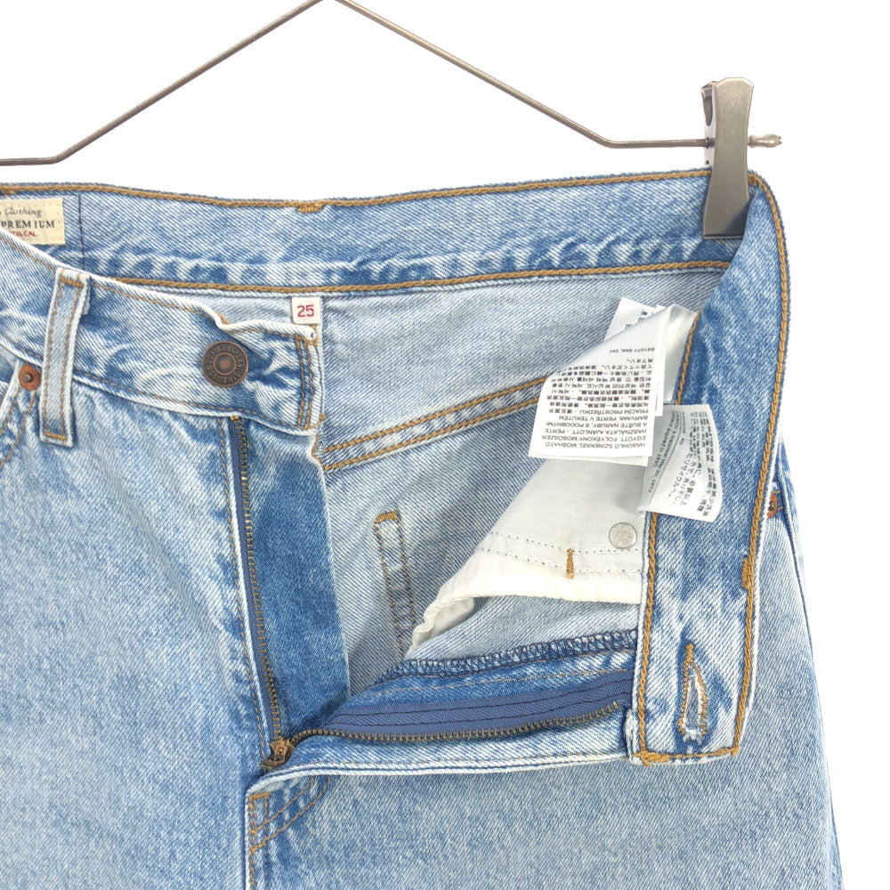 リーバイス プレミア ストレートデニムパンツ w25 Levi's PREMIUM レディース