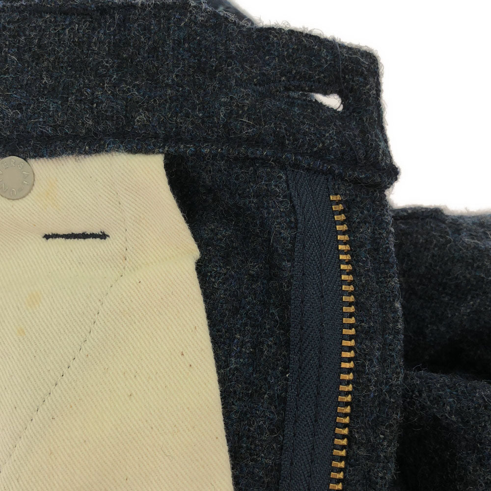 ジャーナルスタンダード ウールパンツ S ネイビー JOURNAL STANDARD 裏地付き メンズ
