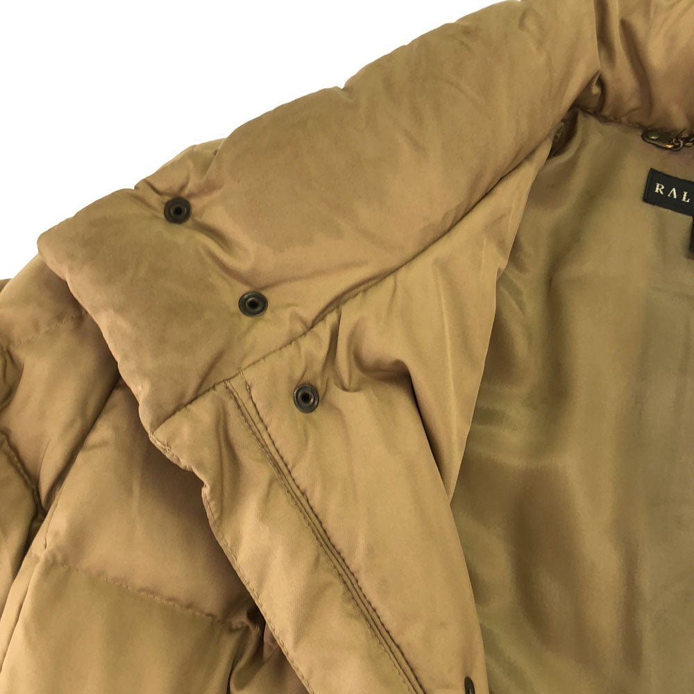 RALPH LAUREN ラルフローレン キルティング ダウンコート S ベージュ メンズ