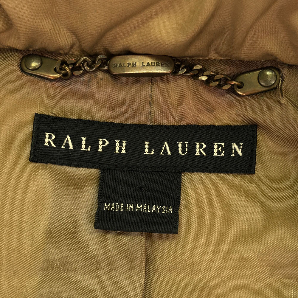 RALPH LAUREN ラルフローレン キルティング ダウンコート S ベージュ メンズ