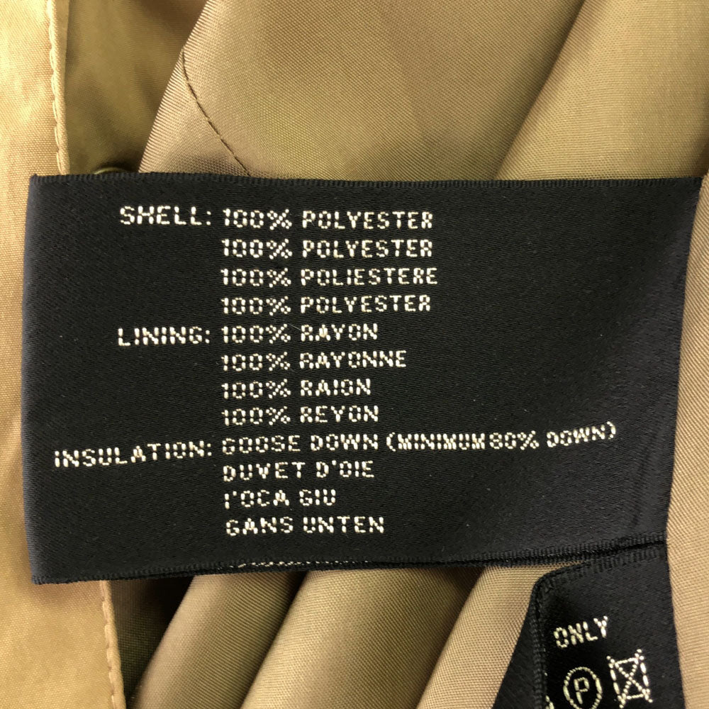 RALPH LAUREN ラルフローレン キルティング ダウンコート S ベージュ メンズ