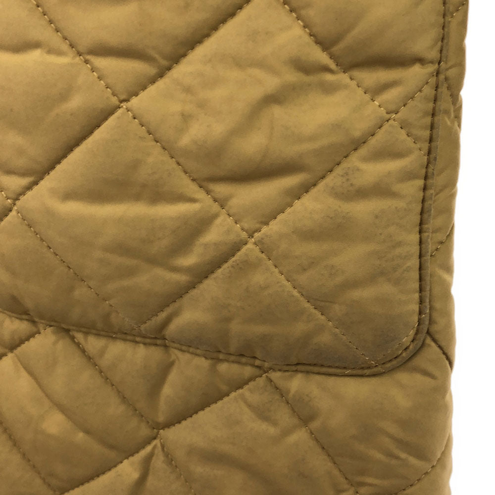 MACKINTOSH SCOTLAND マッキントッシュスコットランド フード付き キルティングコート 36 ベージュ 裏ボア レディース