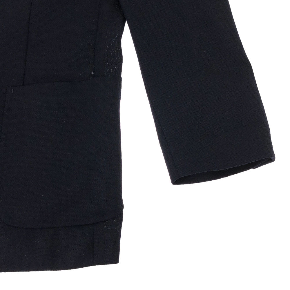 DANIEL CREMIEUX ダニエルクレミュ 日本製 ウール100% ロロピアーナ テーラードジャケット 48 ネイビー メンズ