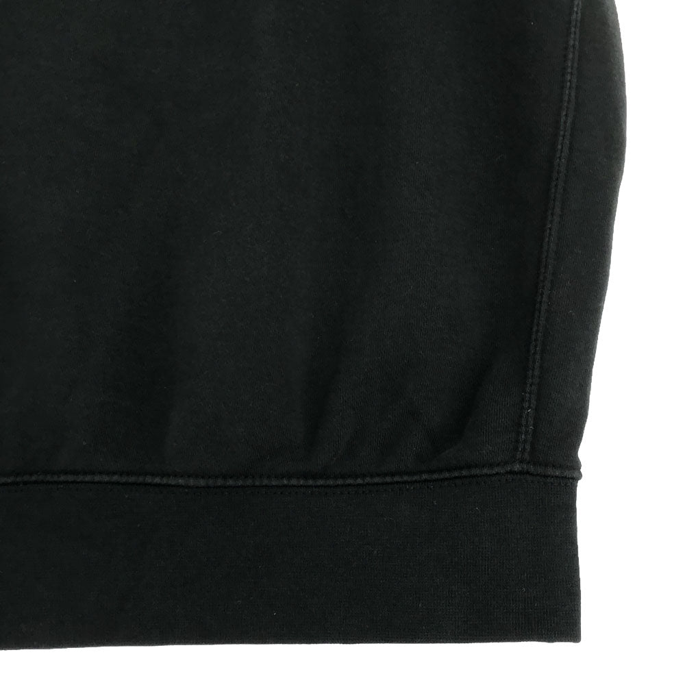 ナイキ ロゴ刺繍 長袖 スウェットパーカー M ブラック NIKE トレーナー プルオーバー メンズ