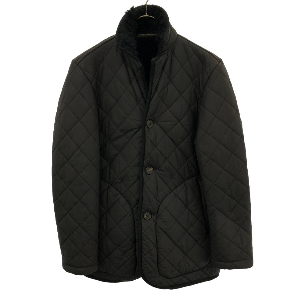 MACKINTOSH SCOTLAND マッキントッシュスコットランド 英国製 キルティングジャケット 38 ブラック 裏ボア レディース