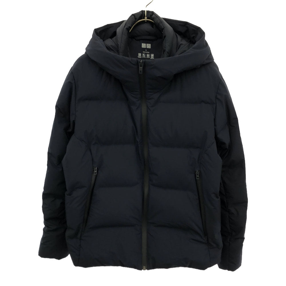 UNIQLO ユニクロ 3Dカット シームレス ダウンジャケット S ネイビー メンズ