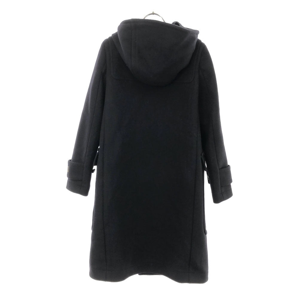 ザ リラックス 日本製 ウール100% ダッフルコート 36 ネイビー レディース