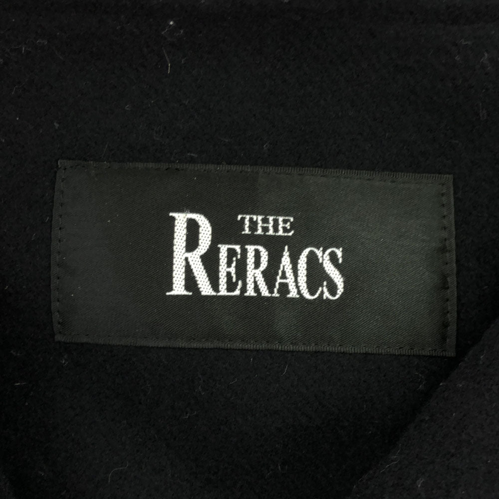 ザ リラックス 日本製 ウール100% ダッフルコート 36 ネイビー レディース