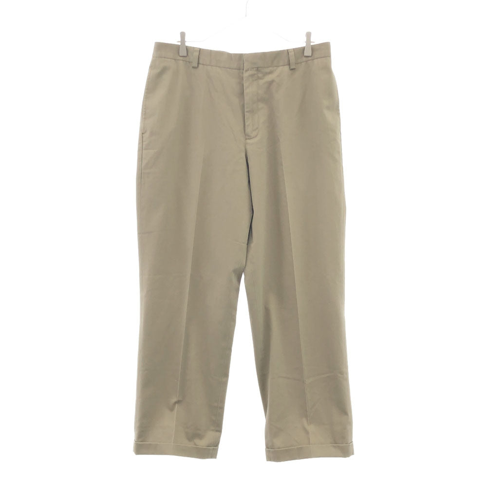 エルエルビーン スラックスパンツ w36 ベージュ L.L.Bean センタープレス アウトドア メンズ