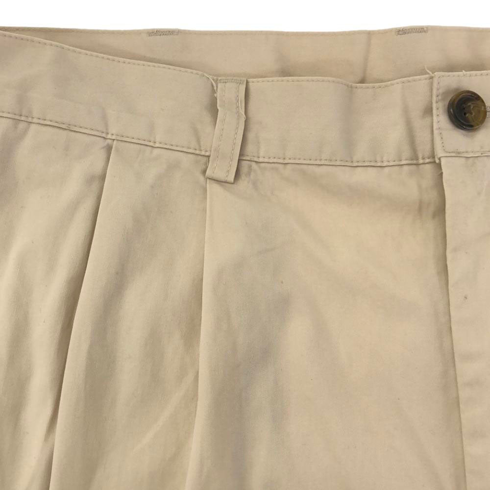ブルックスブラザーズ コットンパンツ W35 アイボリー Brooks Brothers メンズ