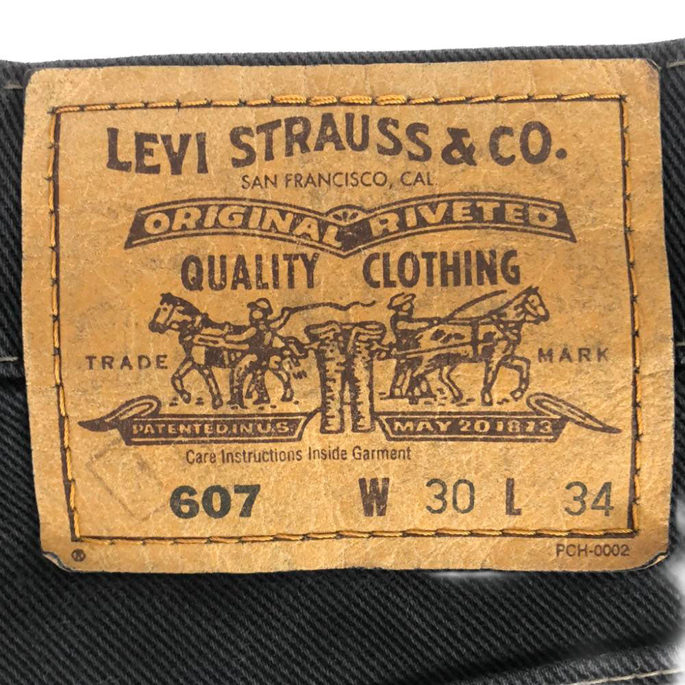 Levi's リーバイス 日本製 コットンパンツ w30 ネイビー メンズ