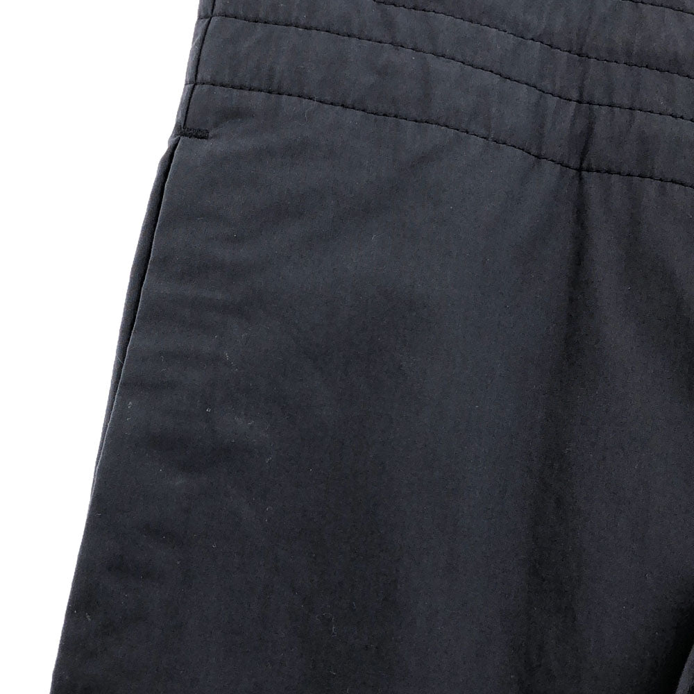 Drawer ドゥロワー 日本製 コットンパンツ 36 ネイビー レディース