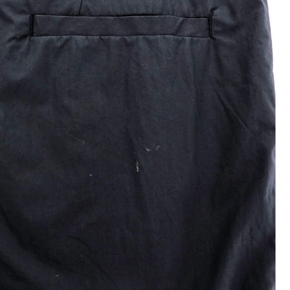 Drawer ドゥロワー 日本製 コットンパンツ 36 ネイビー レディース