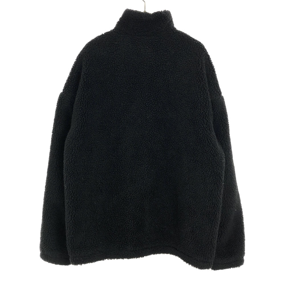 ギャップ ロゴ ボアジャケット M ブラック系 GAP メンズ