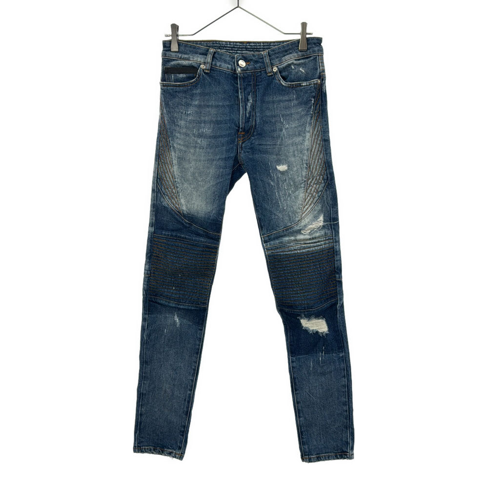 MARCELO BURLON マルセロバーロン イタリア製 スリムデニムパンツ w28 ジーンズ ボタンフライ メンズ