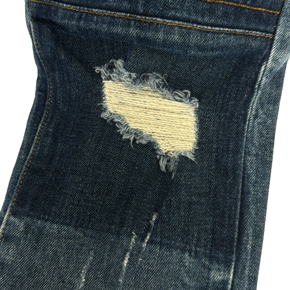 MARCELO BURLON マルセロバーロン イタリア製 スリムデニムパンツ w28 ジーンズ ボタンフライ メンズ