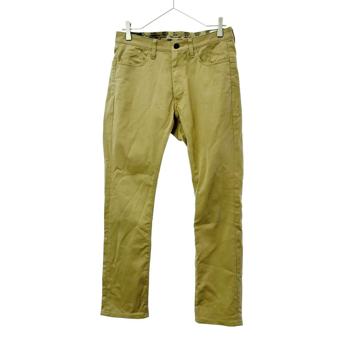 nano universe ナノユニバース ×ディッキーズ スリムパンツ S ベージュ DICKIES サルエル メンズ