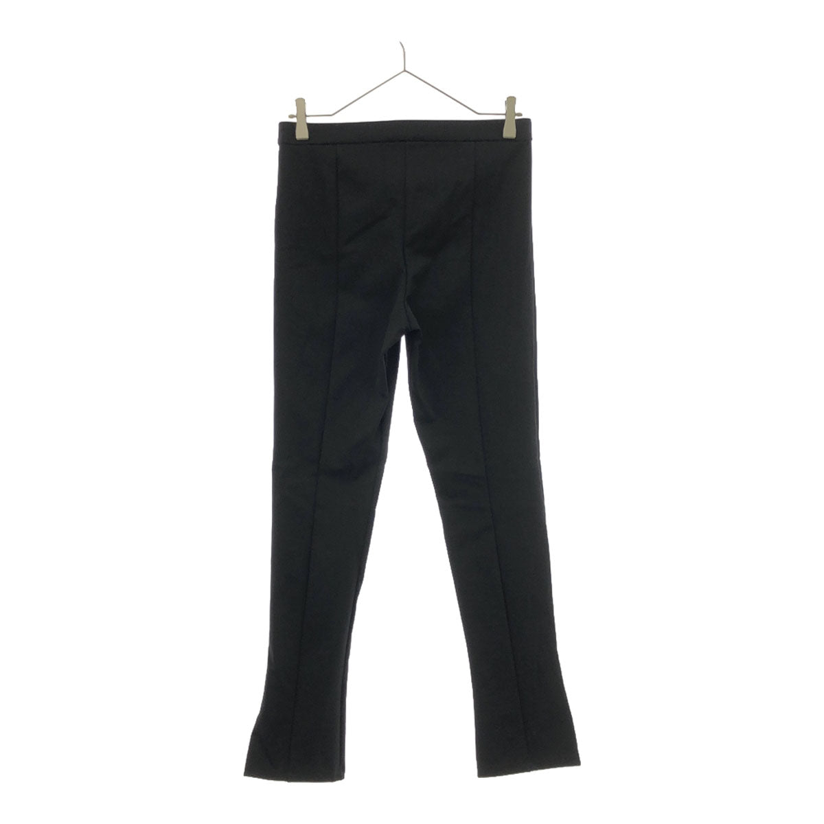 未使用 theory セオリー 日本製 ジャージースキニーフィット パンツ 4 ブラック タグ付き レディース
