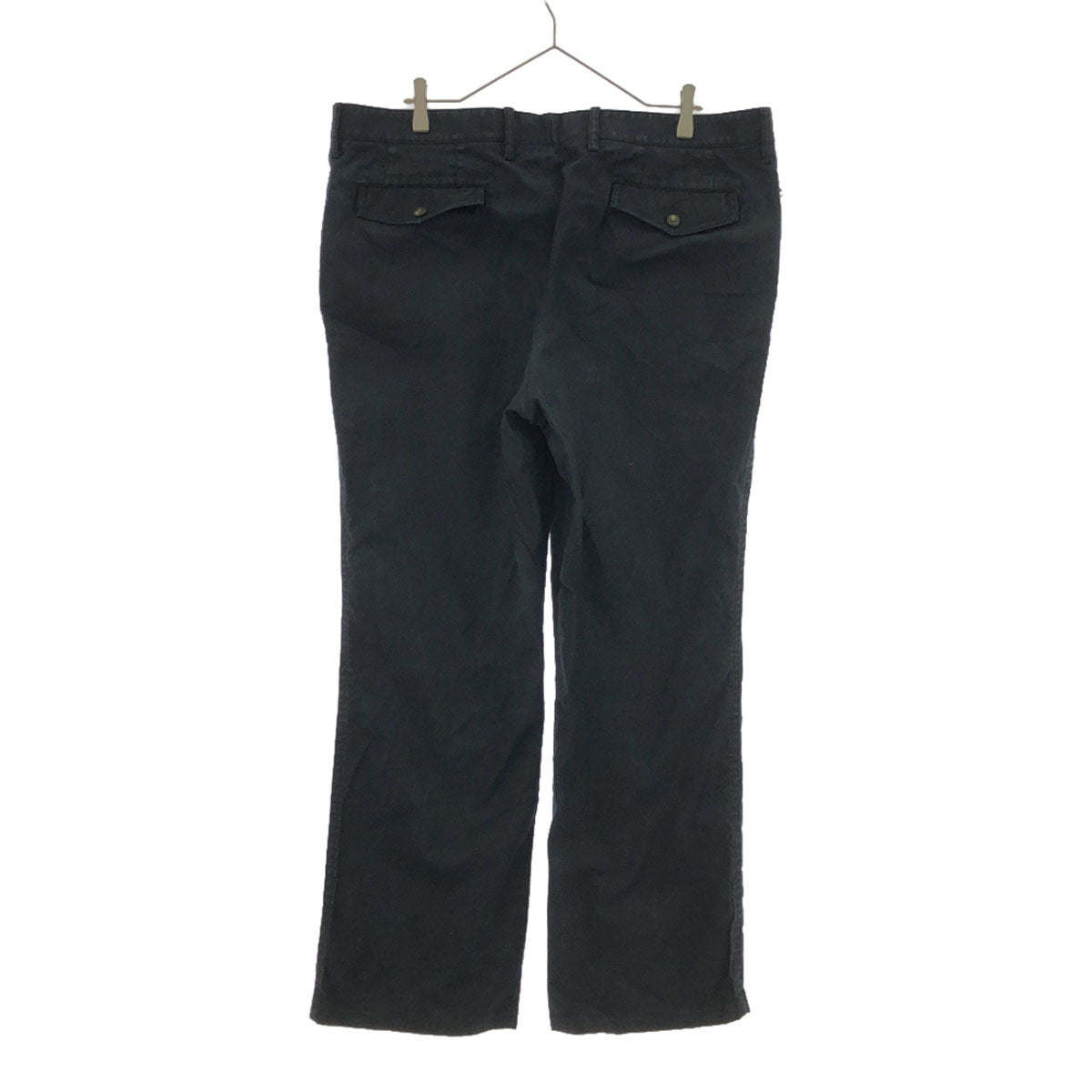 JOSEPH ABBOUD ジョセフ アブード コーデュロイパンツ w100 ブラック ビッグサイズ メンズ