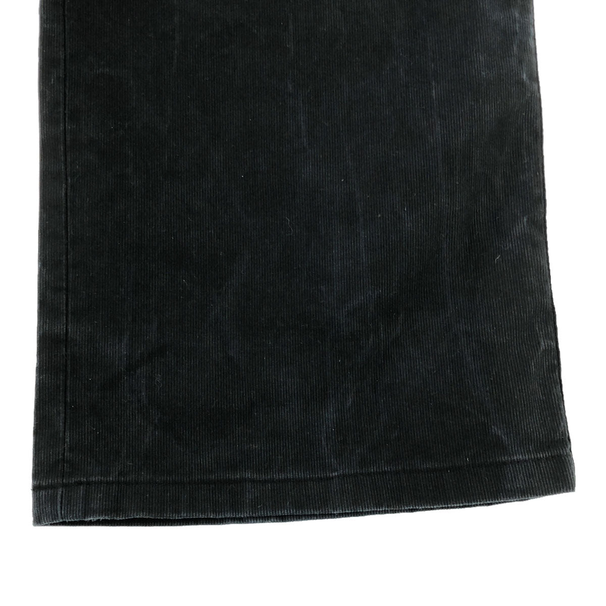 JOSEPH ABBOUD ジョセフ アブード コーデュロイパンツ w100 ブラック ビッグサイズ メンズ