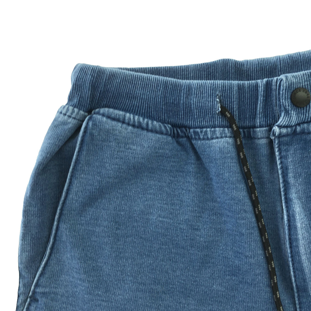 GERRY ジェリー ロゴ刺繍 スウェットパンツ L ブルー系×ホワイト ウエストゴム メンズ