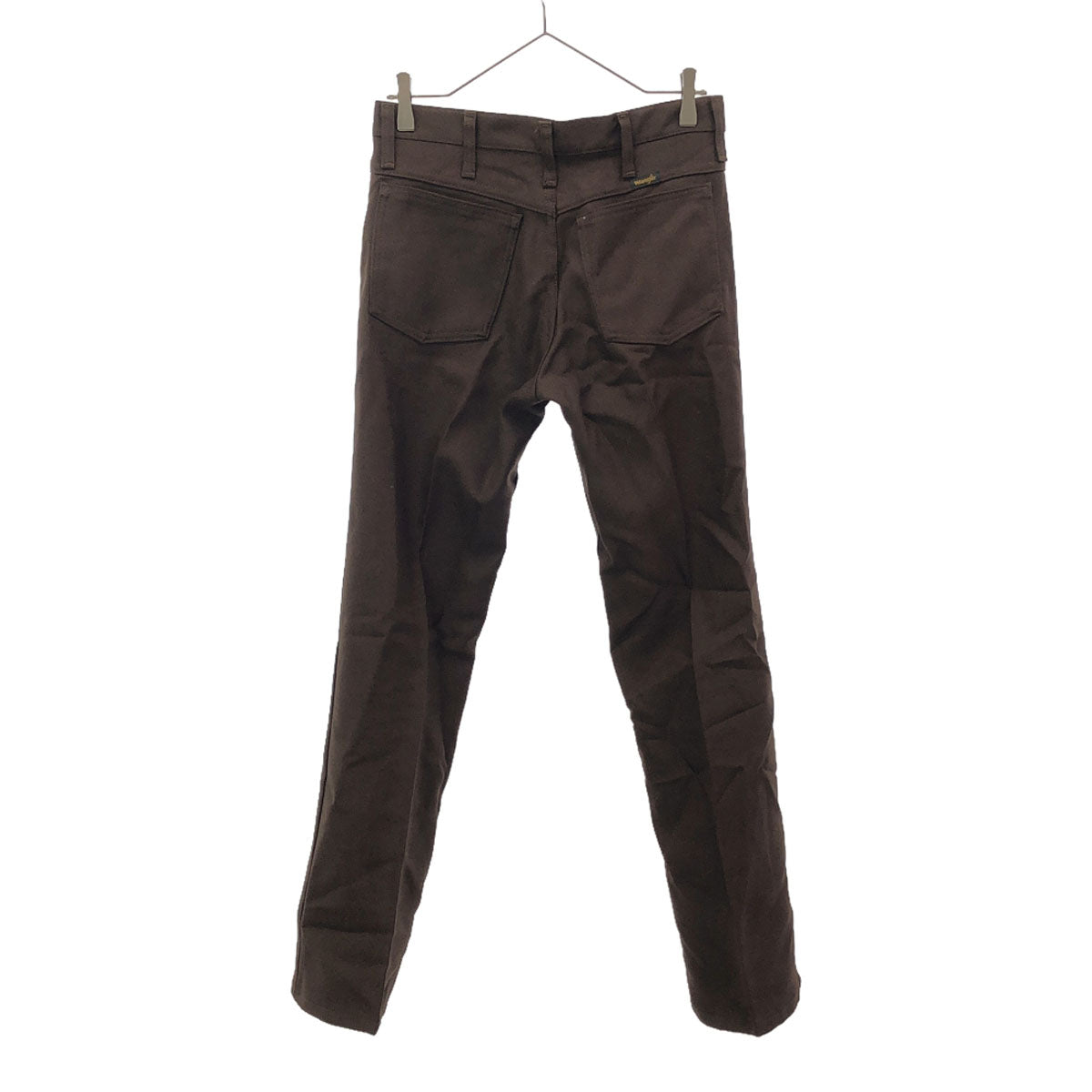 Wrangler ラングラー ランチャーパンツ オールド ストレートパンツ w30 ブラウン センタープレス メンズ