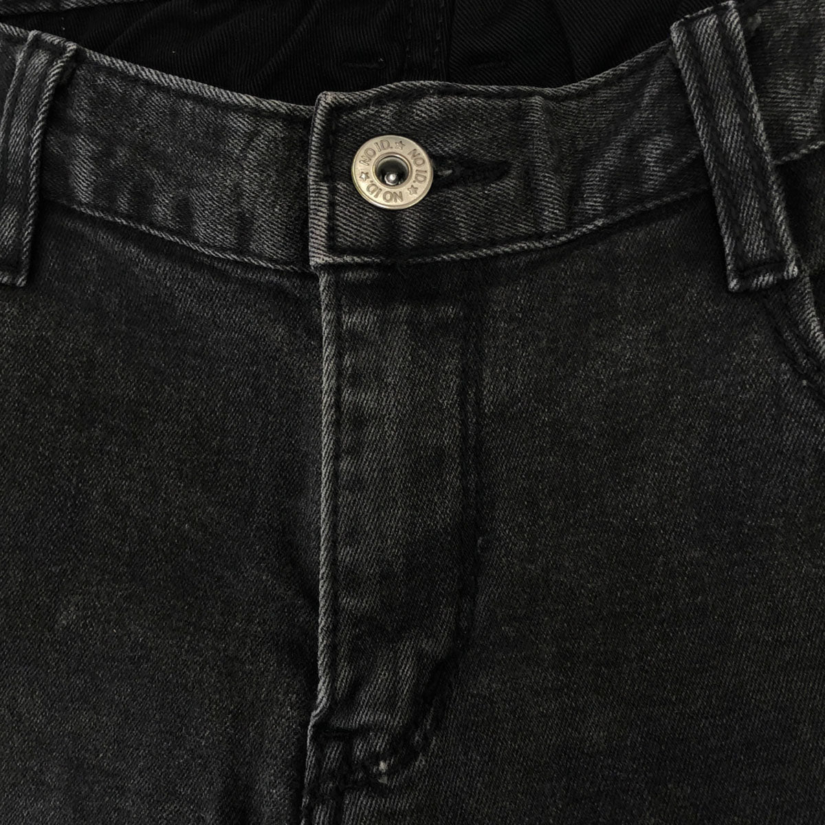 NO ID. ノーアイディ スキニーデニムパンツ 3 グレー メンズ