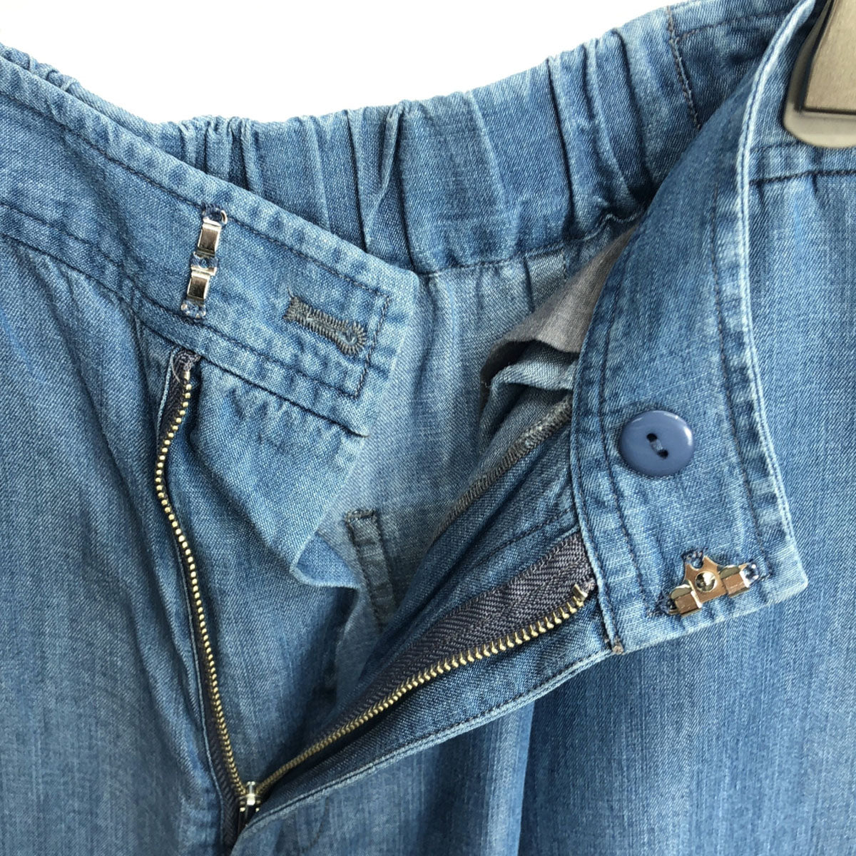 AMERI UNDRESSED アメリ ワイドパンツ M ブルー レディース