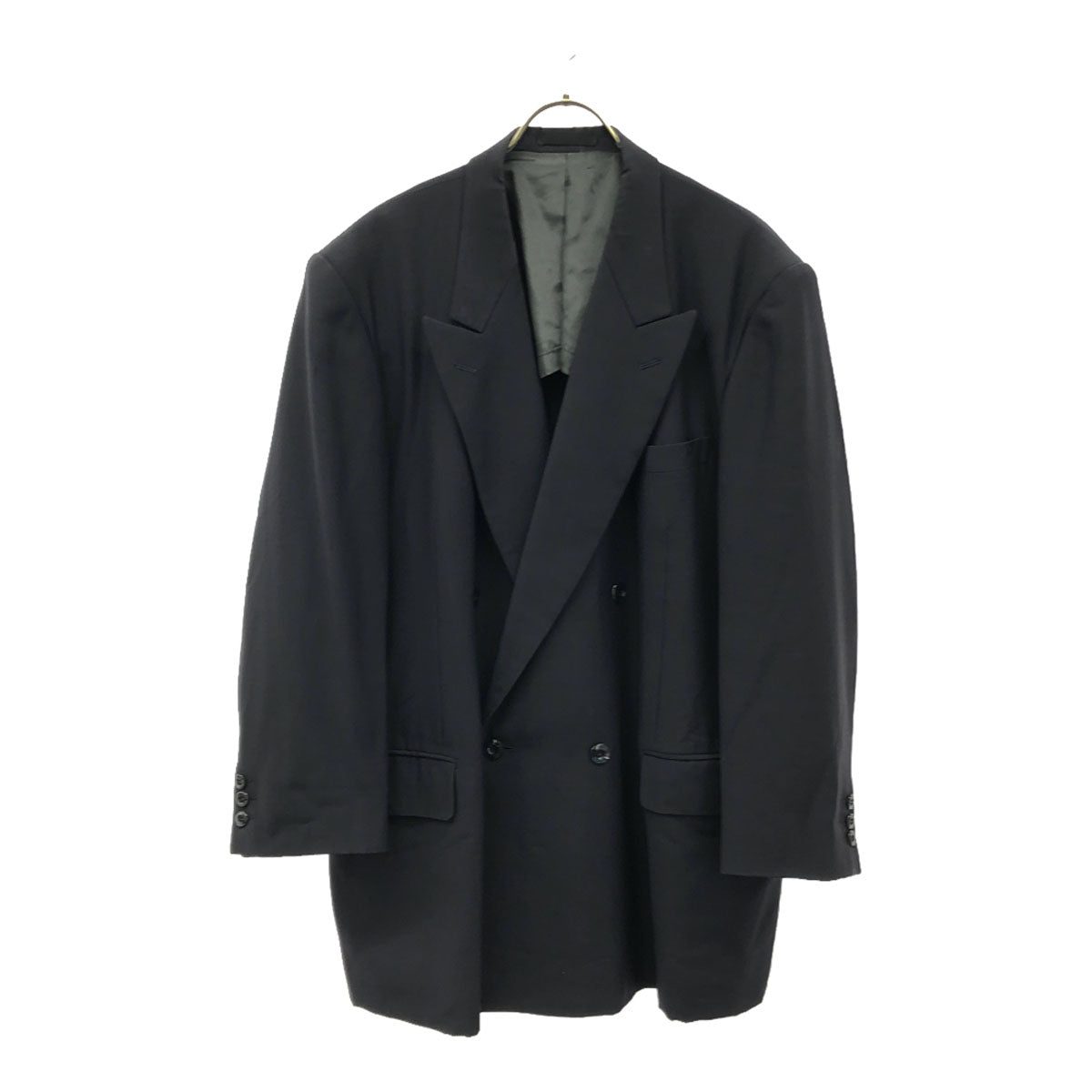 Givenchy ジバンシー 90s オールド テーラードジャケット ネイビー系 サイドベンツ メンズ