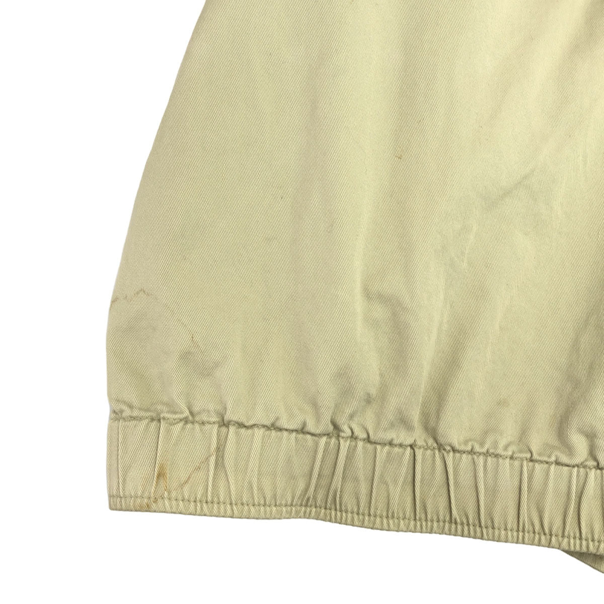 Polo by Ralph Lauren ポロバイラルフローレン 90s オールド ロゴ刺繍 スイングトップ 4X ベージュ ビッグサイズ ジャケット メンズ