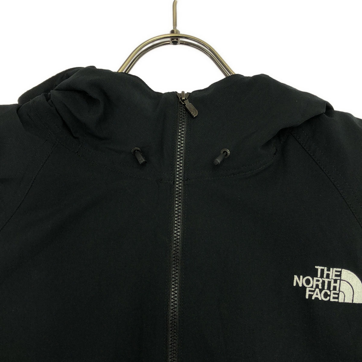 THE NORTH FACE ザノースフェイス ロゴ刺繍 TNFビーフリー ジャケット XL ブラック アウトドア NP22132 メンズ