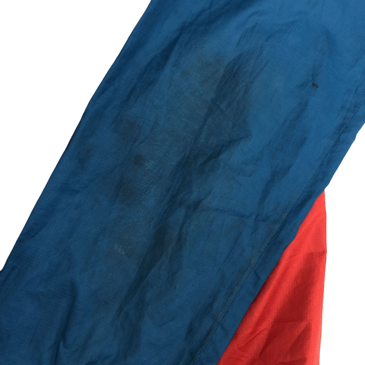 THE NORTH FACE ザノースフェイス ロゴ刺繍 マウンテンパーカー M ネイビー×レッド アウトドア NP21229 メンズ