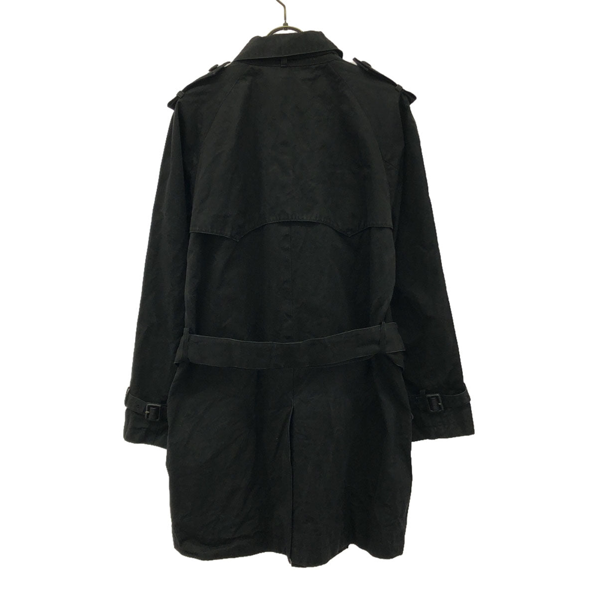 PS Paul Smith ピーエス ポールスミス トレンチコート L ブラック メンズ