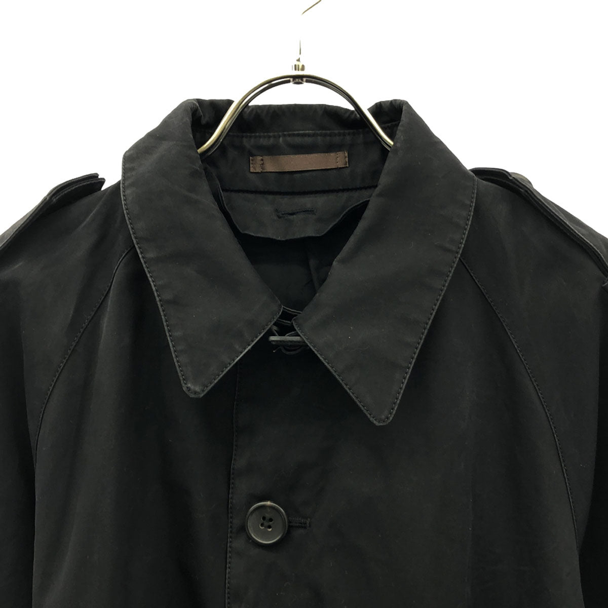 PS Paul Smith ピーエス ポールスミス トレンチコート L ブラック メンズ