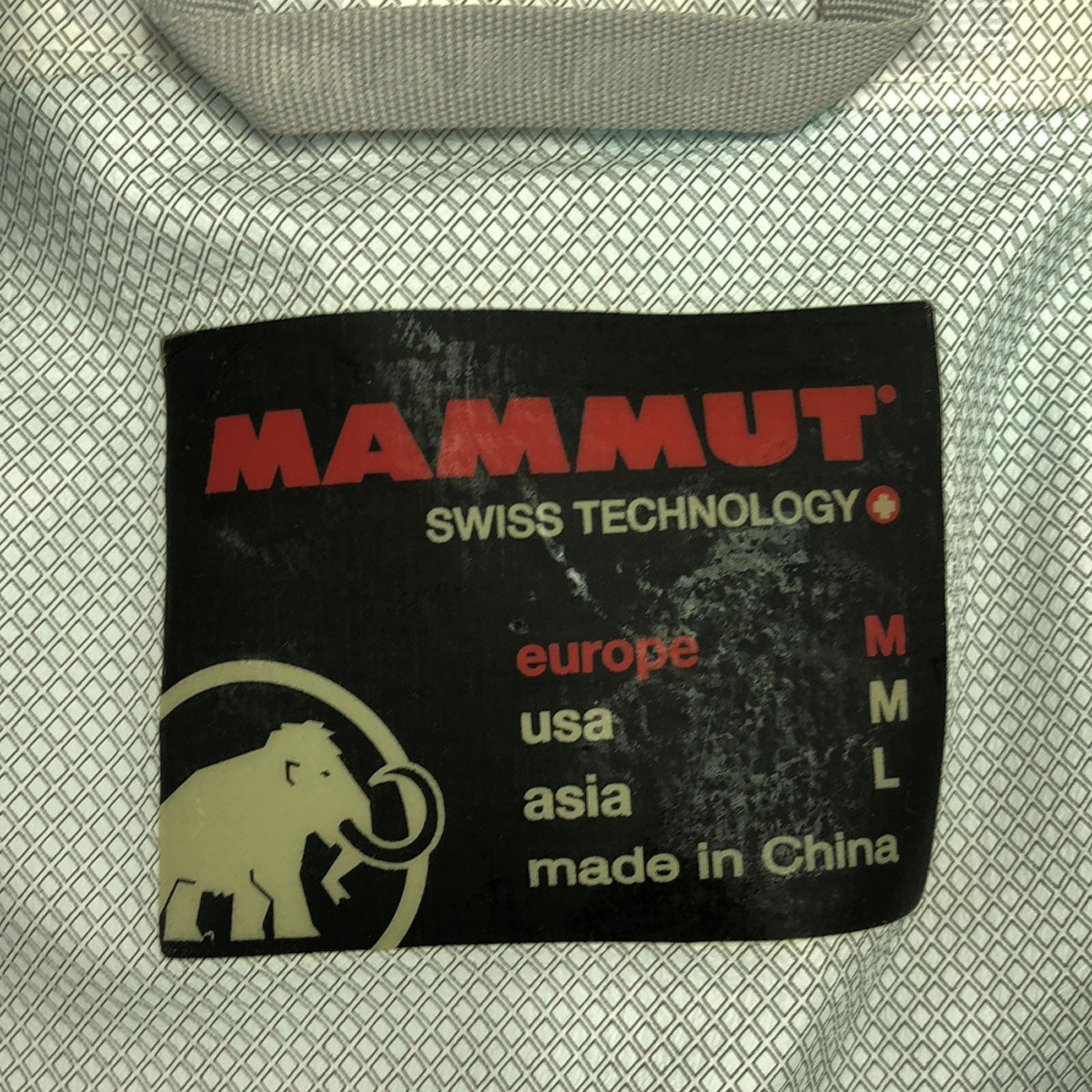 Mammut マムート ナイロンジャケット L ブルー系 ドライテックジャケット アウトドア メンズ