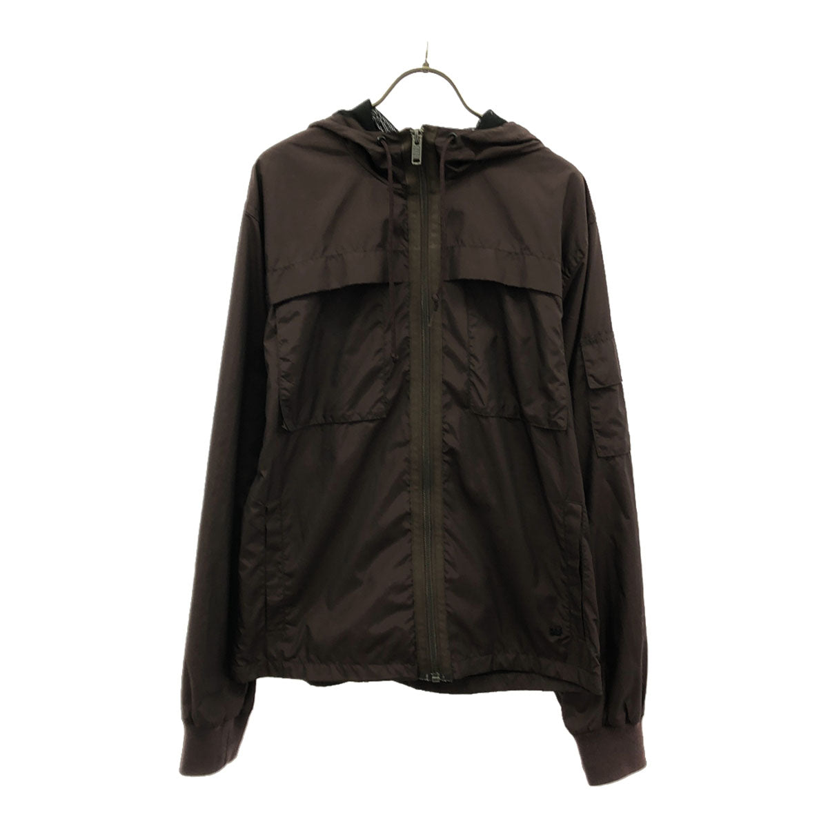 MARC BY MARC JACOBS マークバイマークジェイコブス フーディー ジャケット M ブラウン 裏メッシュ メンズ