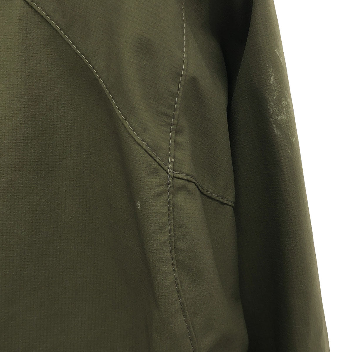 Mammut マムート ロゴ刺繍 フーディー ナイロンジャケット S カーキ ダブルジップ アウトドア レディース