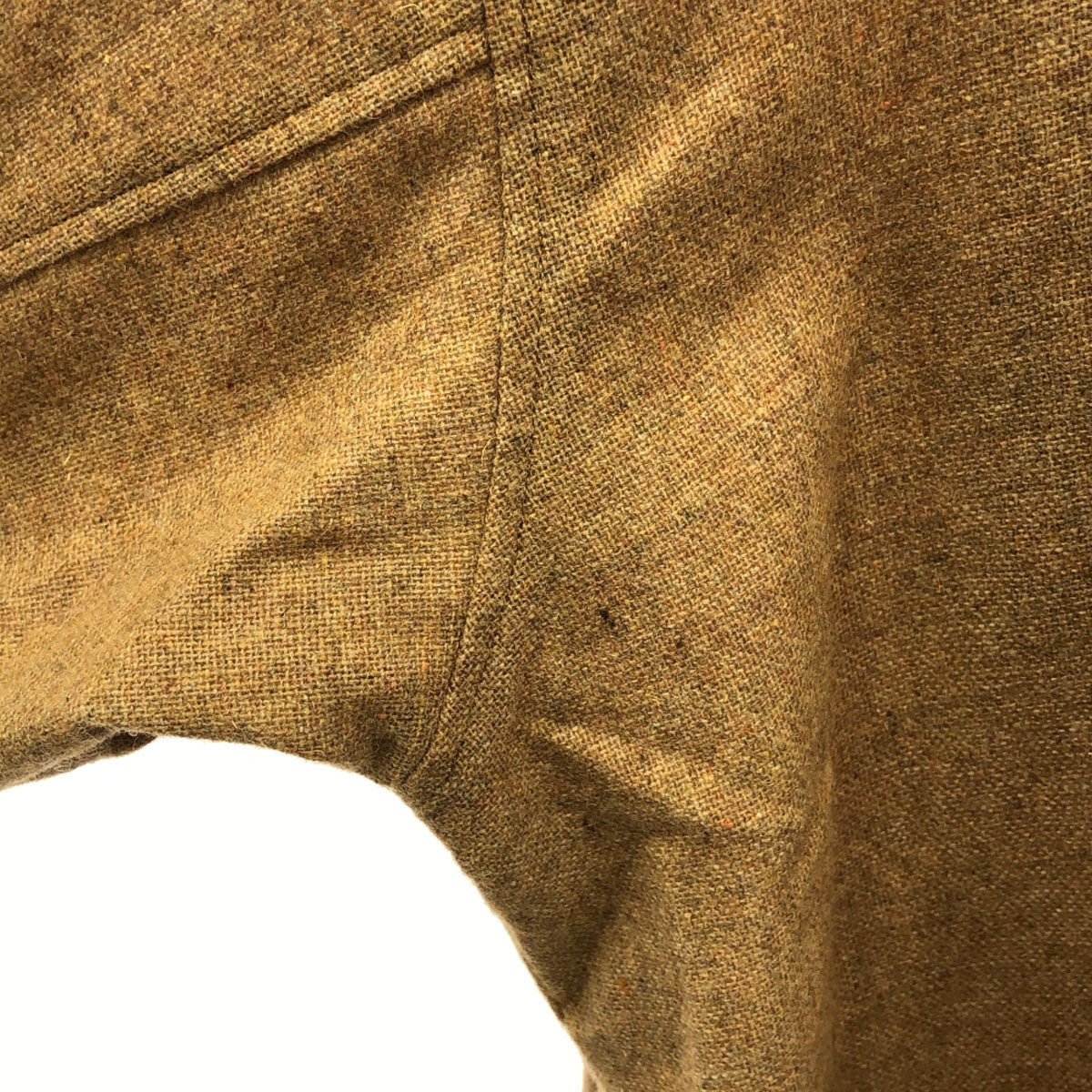 AMERI UNDRESSED アメリ 長袖 ウール混 ロング シャツワンピース F ブラウン レディース