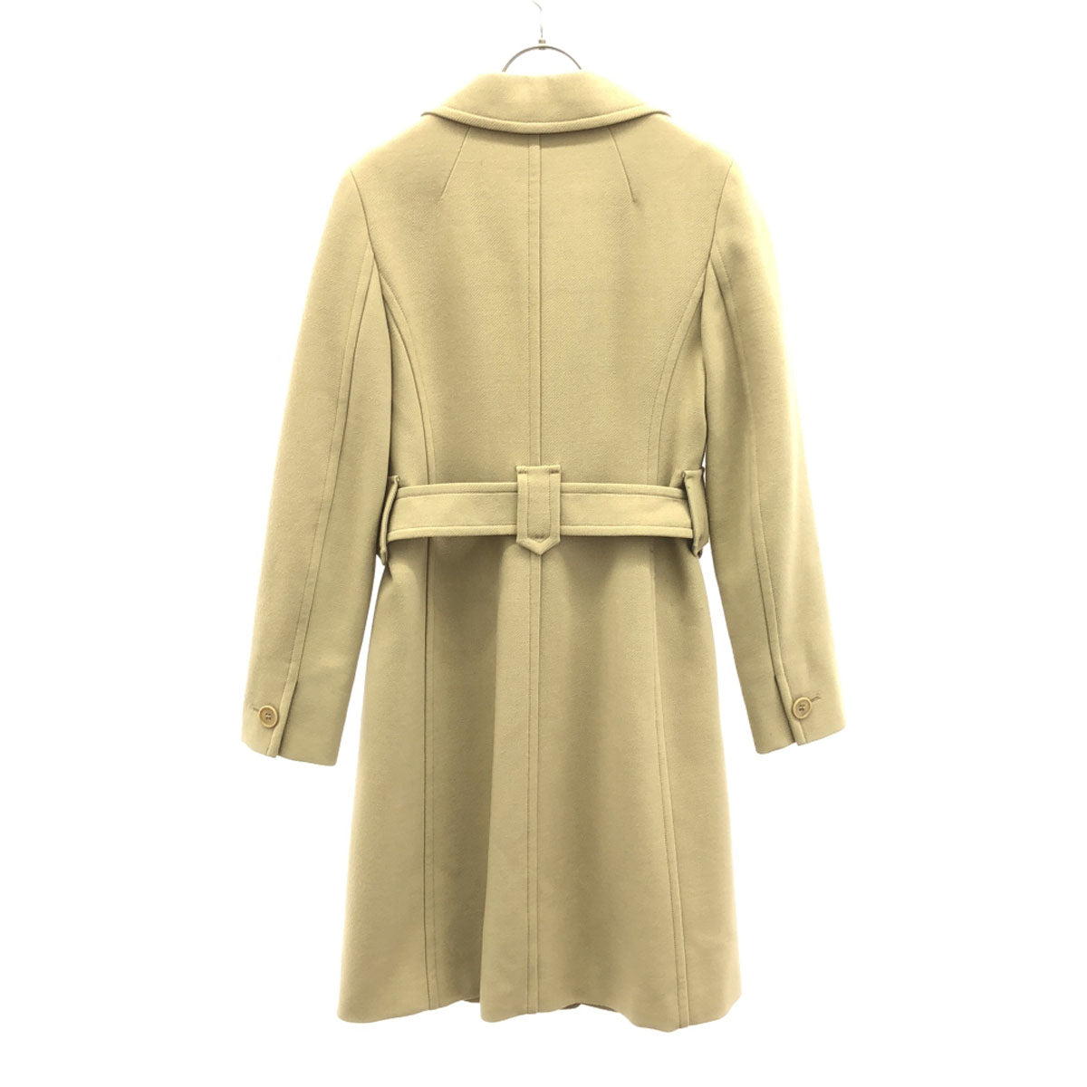 S Max Mara エスマックスマーラ イタリア製 ウールブレンド トレンチコート 36 ベージュ系 レディース