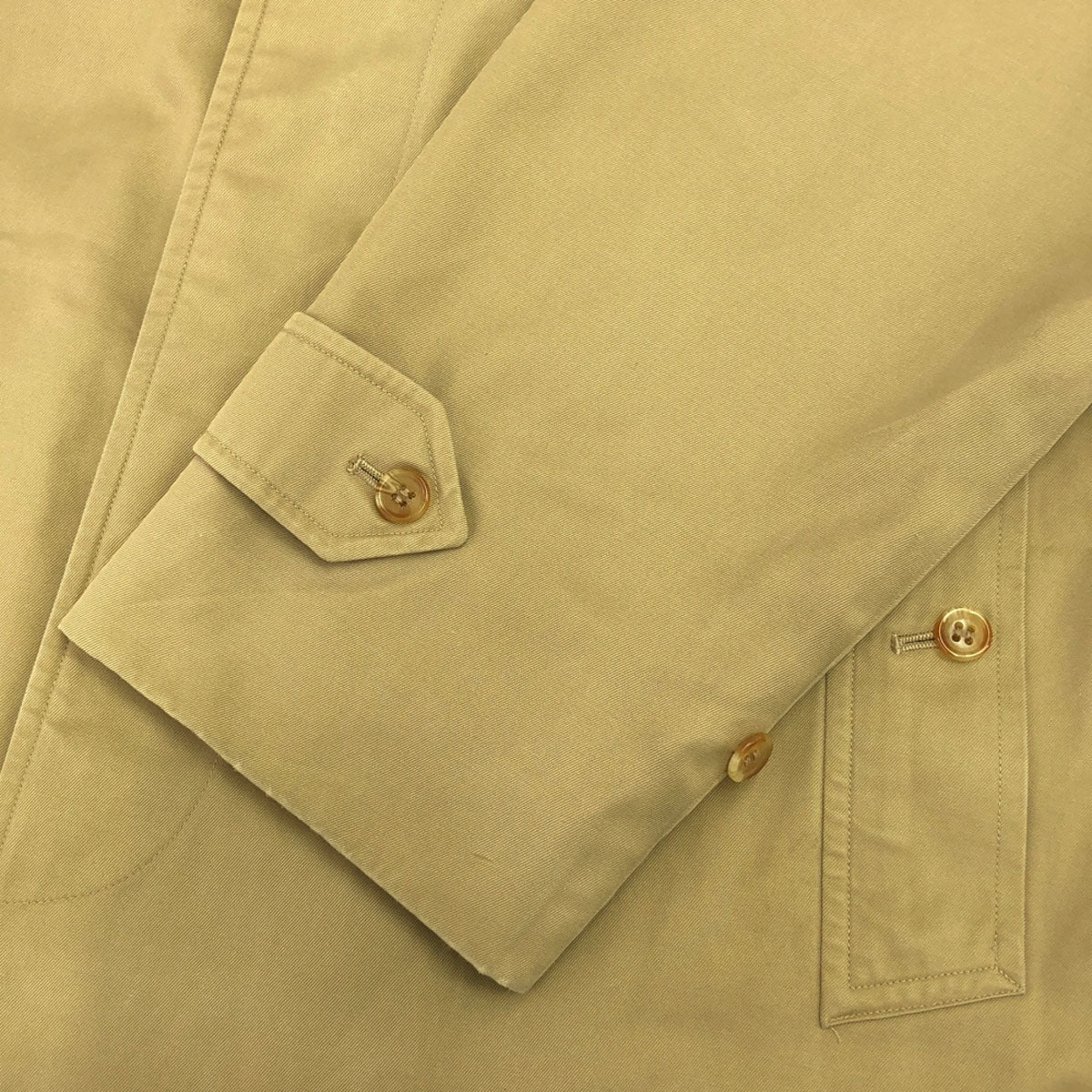 Burberrys バーバリーズ 90s オールド ステンカラーコート 90-165 ベージュ 裏チェック メンズ