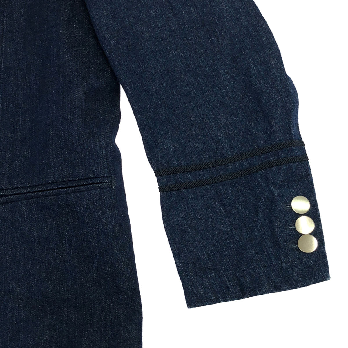 未使用 AMERI UNDRESSED アメリ スタンドカラー デニムジャケット F タグ付き レディース