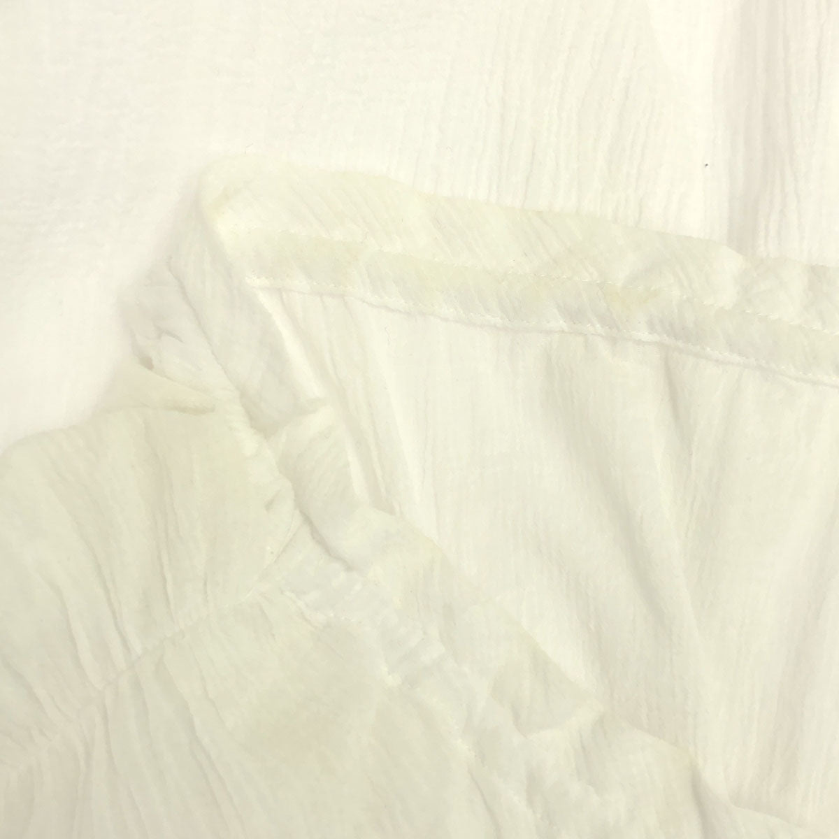 AMERI UNDRESSED アメリ 長袖 パフスリーブ チュニック F ホワイト ブラウス レディース