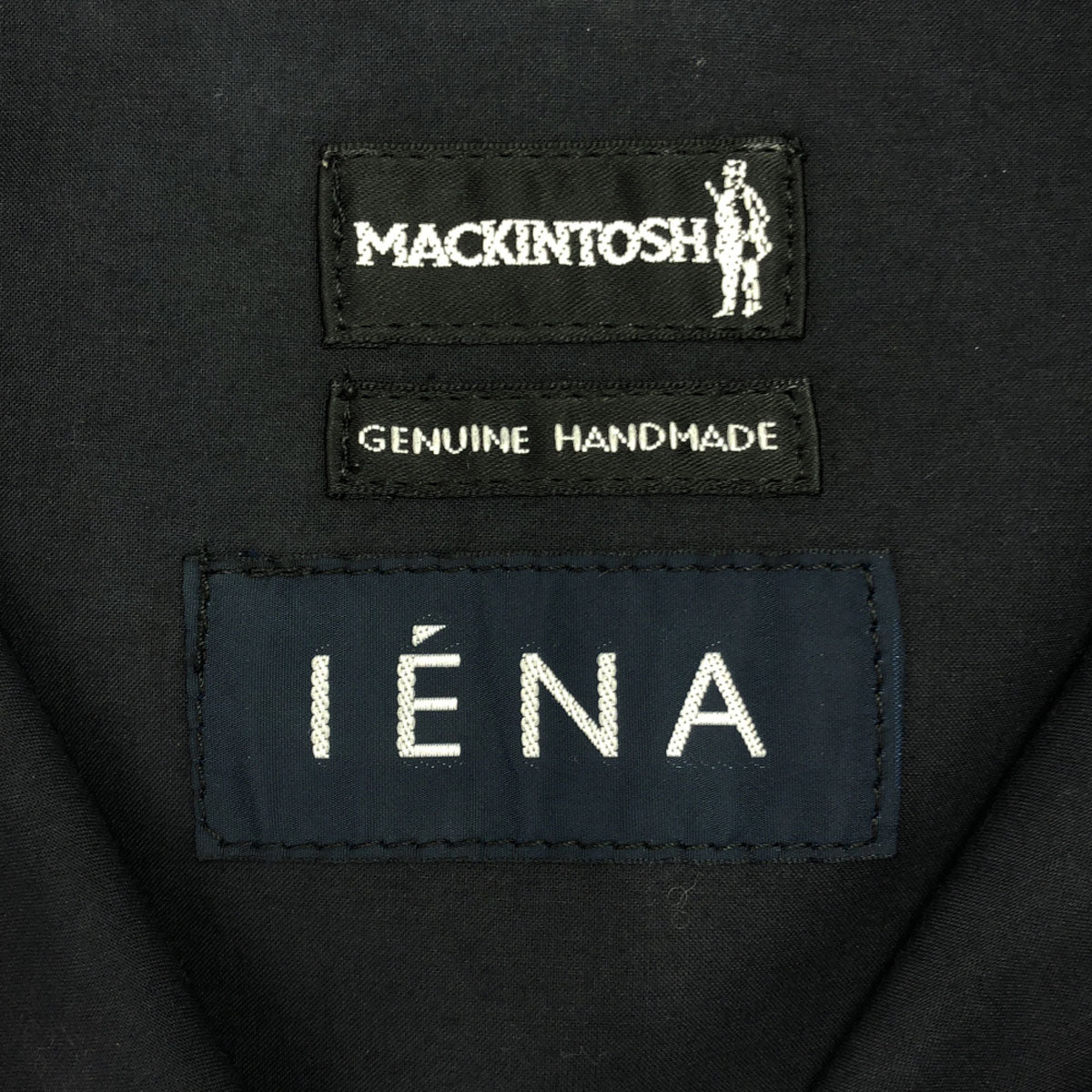 Mackintosh マッキントッシュ イエナ トレンチコート ブラック IENA レディース