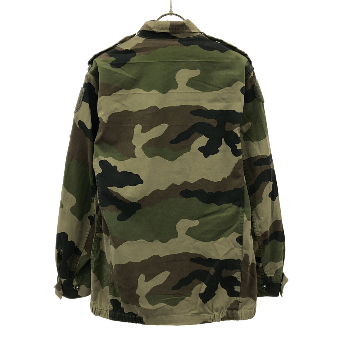 FRENCH ARMY フランス軍 90s PAUL BOYE ポールボーイ オールド 迷彩柄 ミリタリージャケット 88 L カーキ Anti-moustiques メンズ