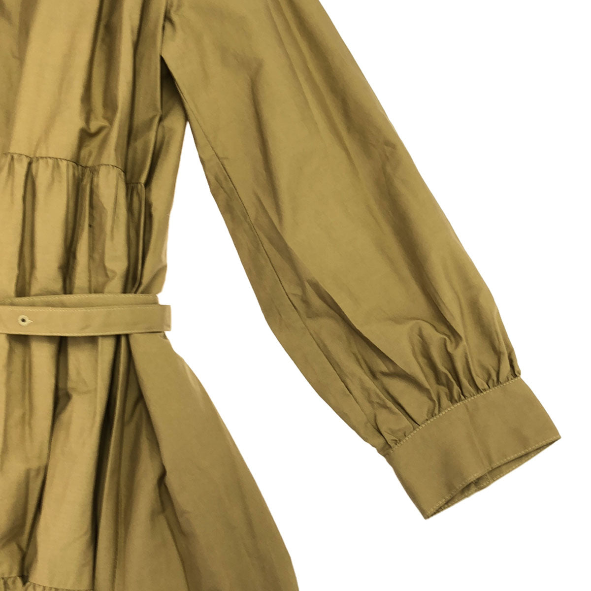 AMERI UNDRESSED アメリ 長袖 ロングワンピース M キャメル レディース