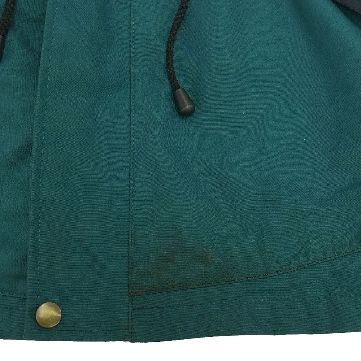 macpac マックパック 90s オールド ロゴワッペン フード付き ジップジャケット S グリーン系 ゴアテックス メンズ